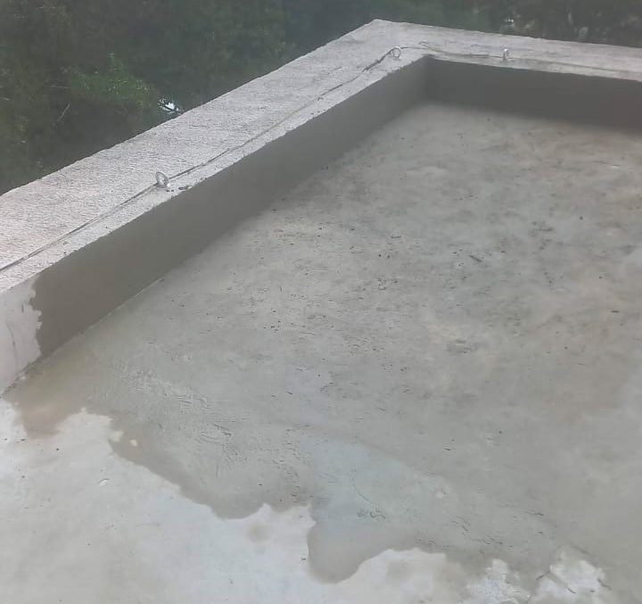 Reparo pontual de impermeabilização
