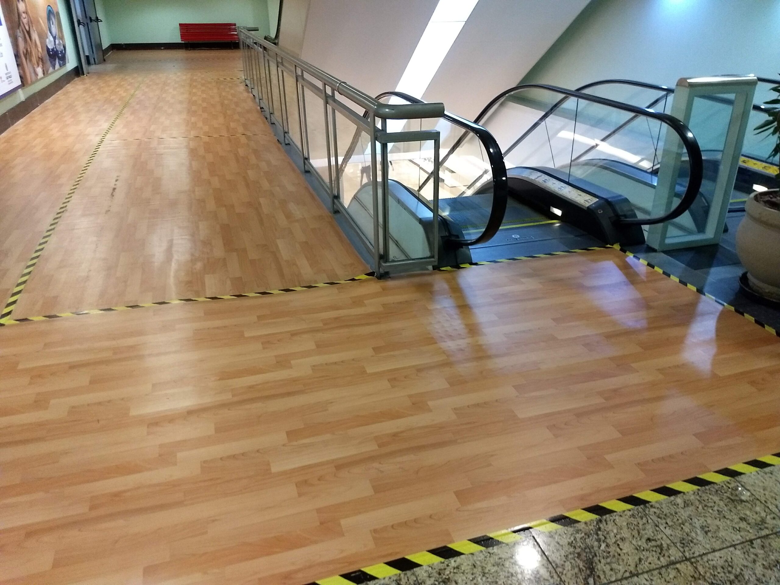 Proteção para segurança dos visitantes durante funcionamento do Shopping