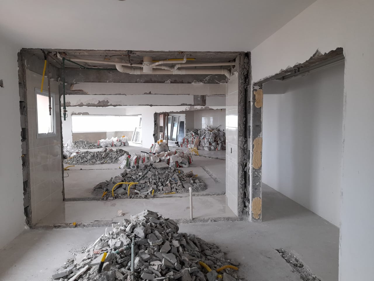 Demolições de paredes em alvenaria