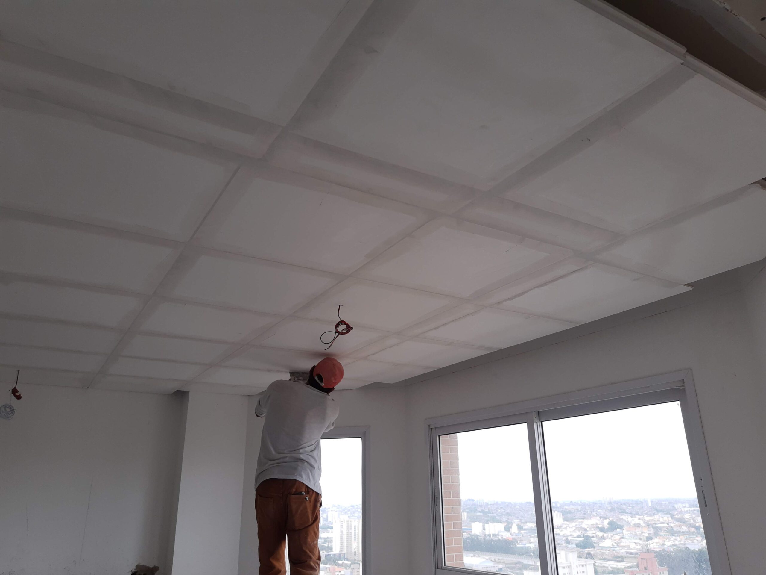Forro de Gesso em placas