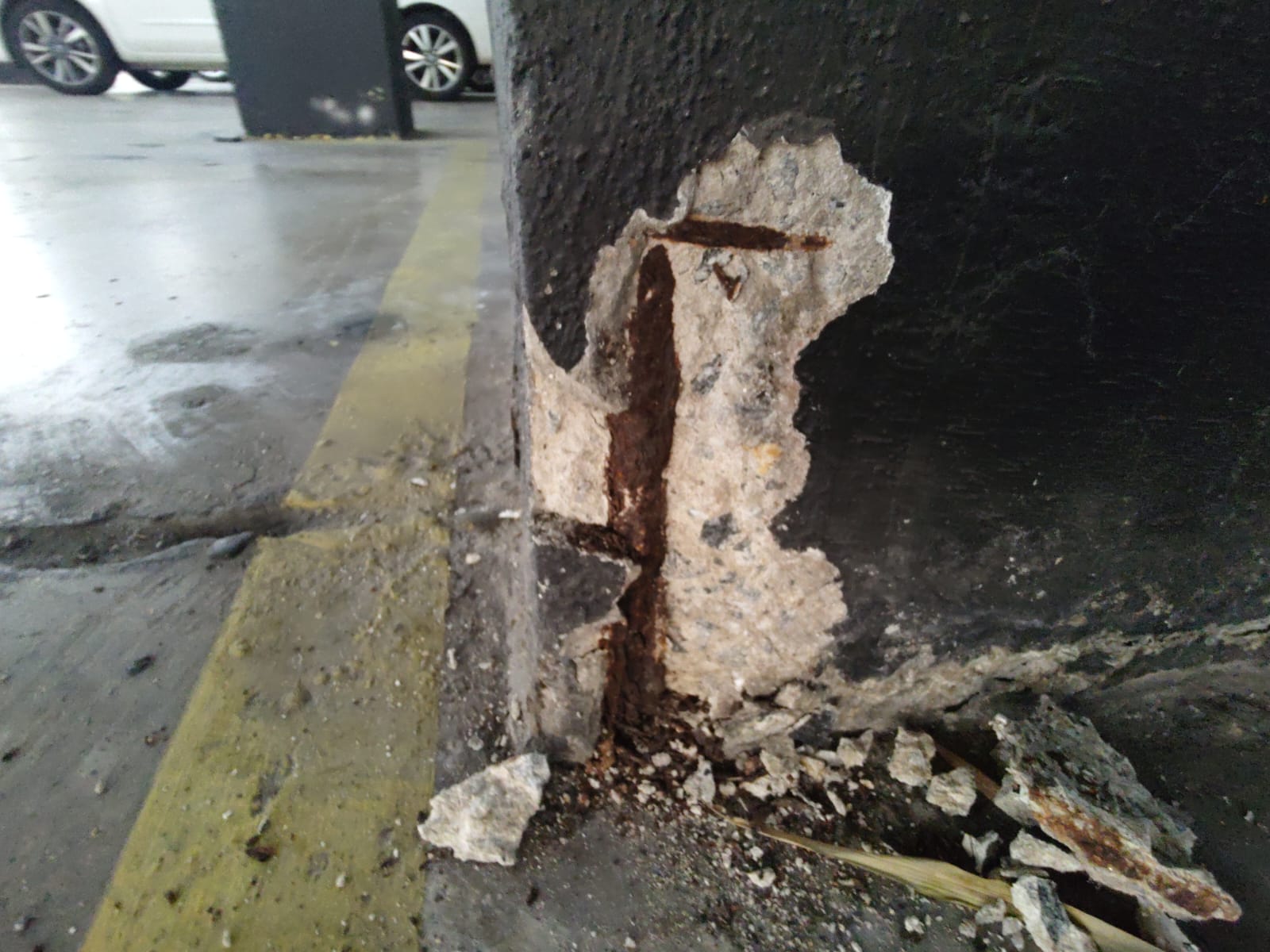 Restauração estrutural de pilares, vigas e lajes