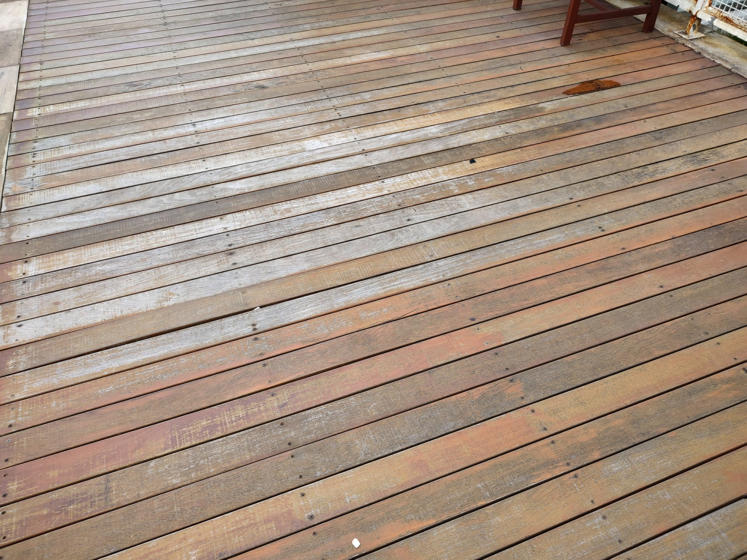 Recuperação de Deck de madeira